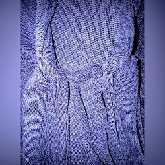 Lilly Pulitzer Navy Blue Front Tie Cardigan. Size XS EUC - Picture 10 of 11